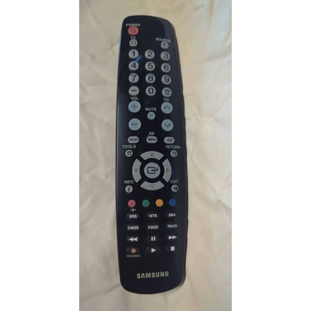 Samsung BN59-00687A TV Remote Control Black Replacement‎ Controller